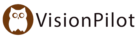visionpilot logo med tekst